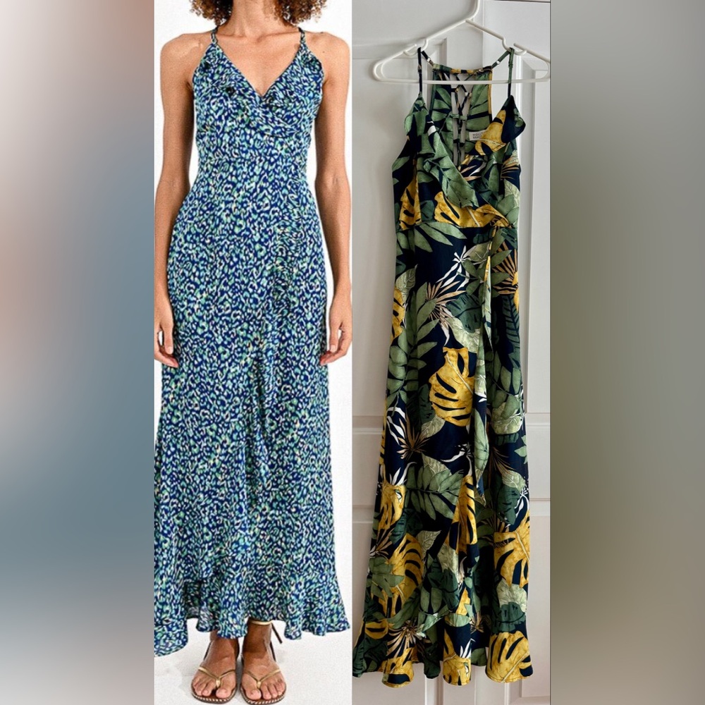 Molly Bracken tropical floral dress, size small